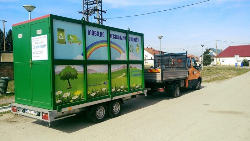 ČESTITAMO komunalnoj tvrtki Unikom d.o.o. iz Osijeka na nabavci mobilnog reciklažnog dvorišta! ♻️ODVOJENO PRIKUPLJANJE OTPADA ♻️­100% EKOLOGIJA­ Mobilno reciklažno dvorište omogućuje građanima adekvatno odvajanje otpada kako bi se smanjila ukupna količina komunalnog otpada te sačuvao okoliš. ­